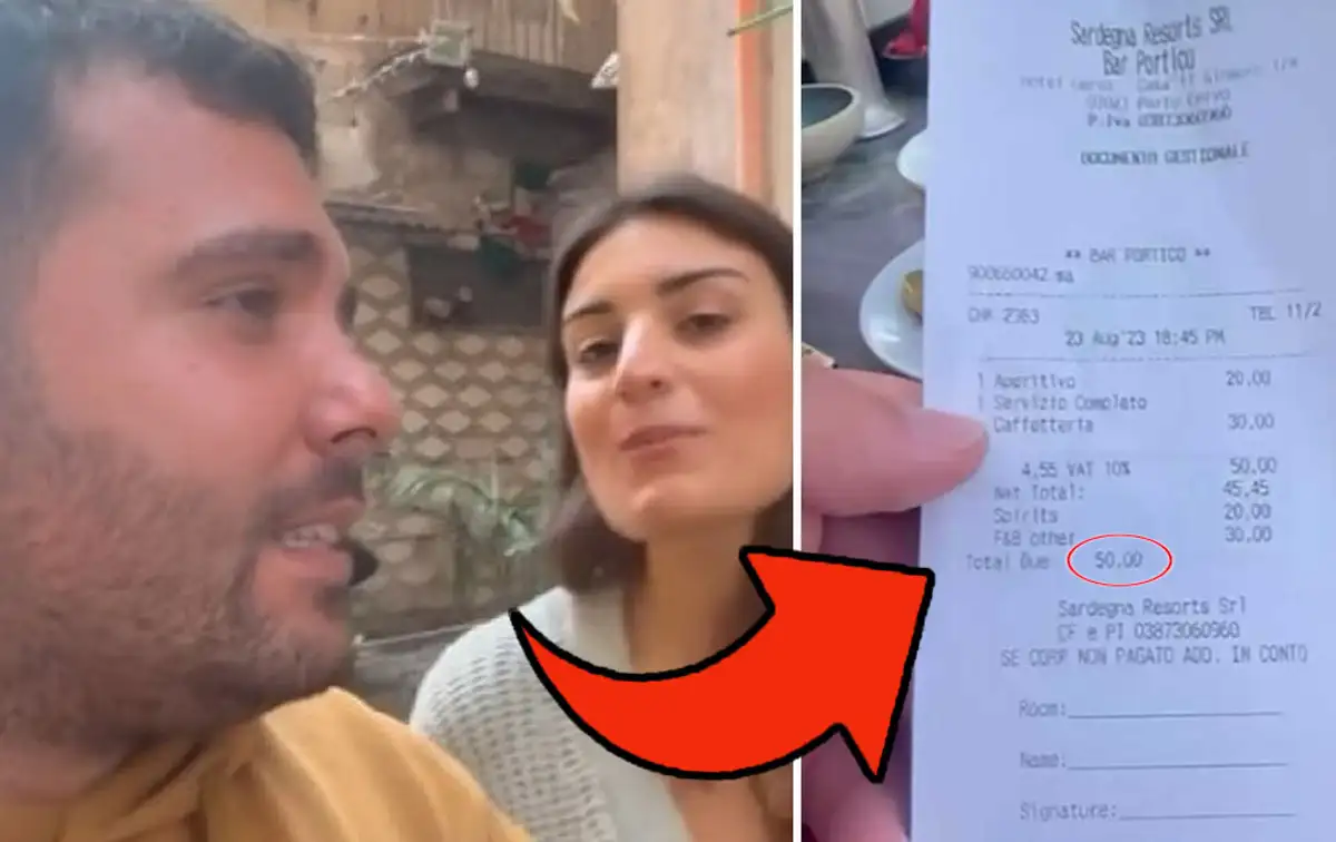 Couple Stunned By 50 Euro Coffee And Orzata Price