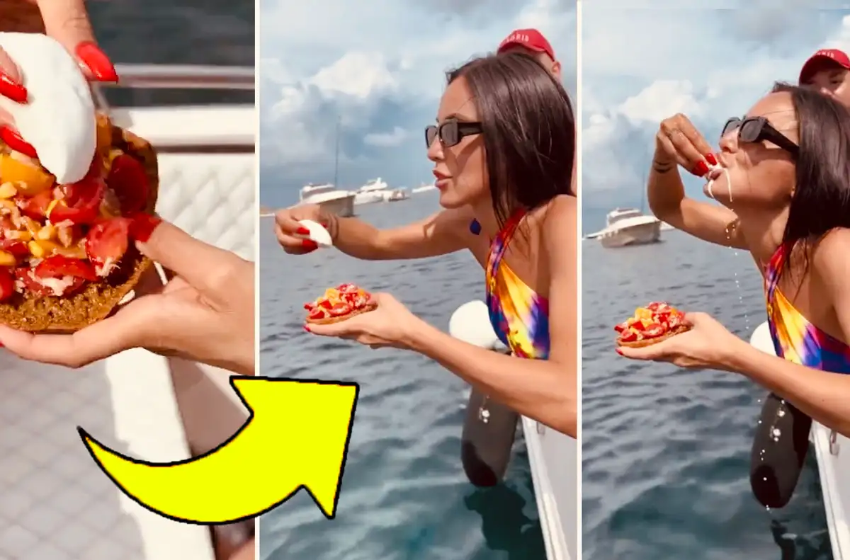 Unbelievable: Girl's Surprising Use Of Seawater While Boating!